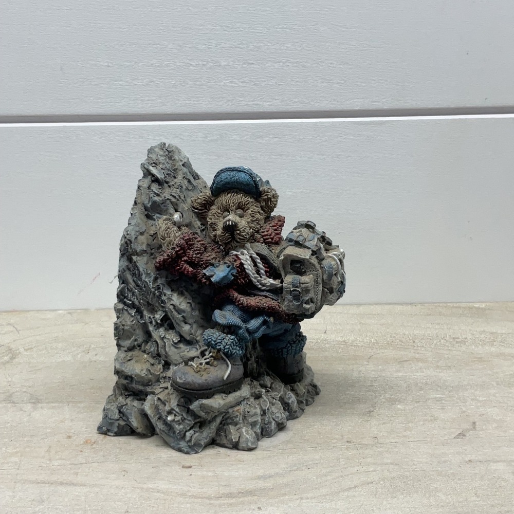 Boyds Bears Sir Edmund Persistence 2279 Mountain Climber Figurine 1996 Vintage